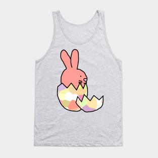 Cute Rose Bunny Rabbit Hatching from Egg Tank Top